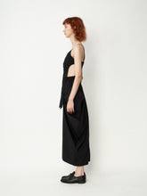 Load image into Gallery viewer, Black Cave Silhouette Dress
