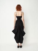 Load image into Gallery viewer, Black Cave Silhouette Dress
