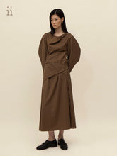 Load image into Gallery viewer, Chestnut Multiways Wrap Dress
