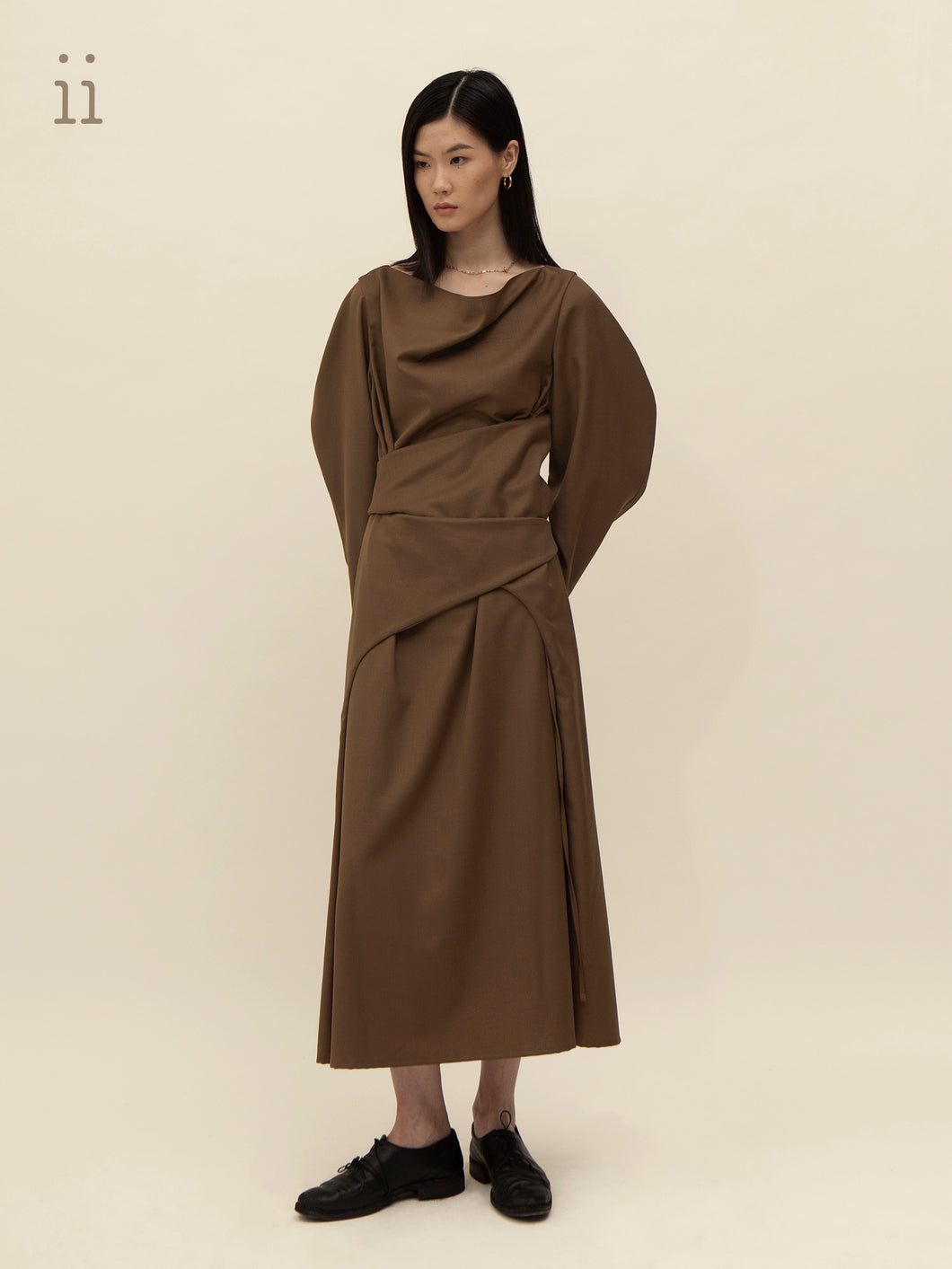 Chestnut Multiways Wrap Dress