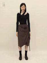 Load image into Gallery viewer, Umber Multiways Wrap Skirt
