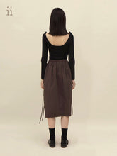 Load image into Gallery viewer, Umber Multiways Wrap Skirt
