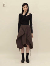 Load image into Gallery viewer, Umber Multiways Wrap Skirt
