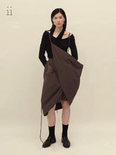 Load image into Gallery viewer, Umber Multiways Wrap Skirt
